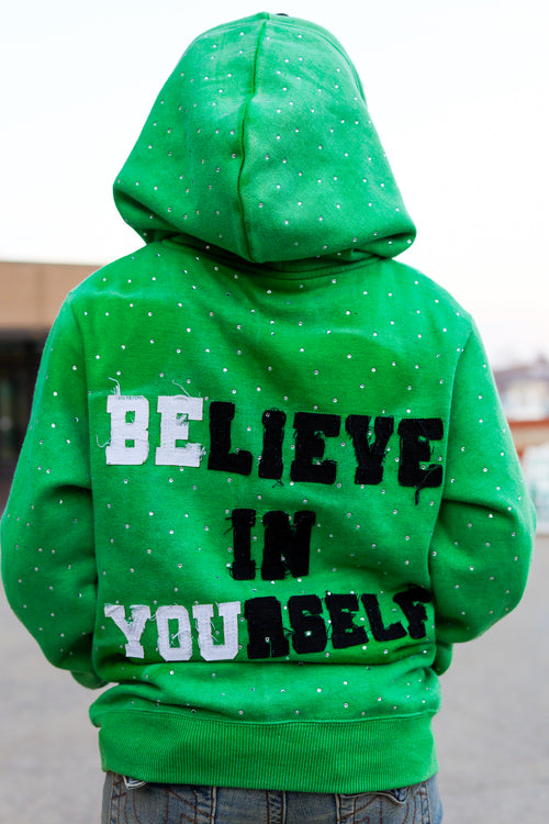 Green Rhinestone Jacket