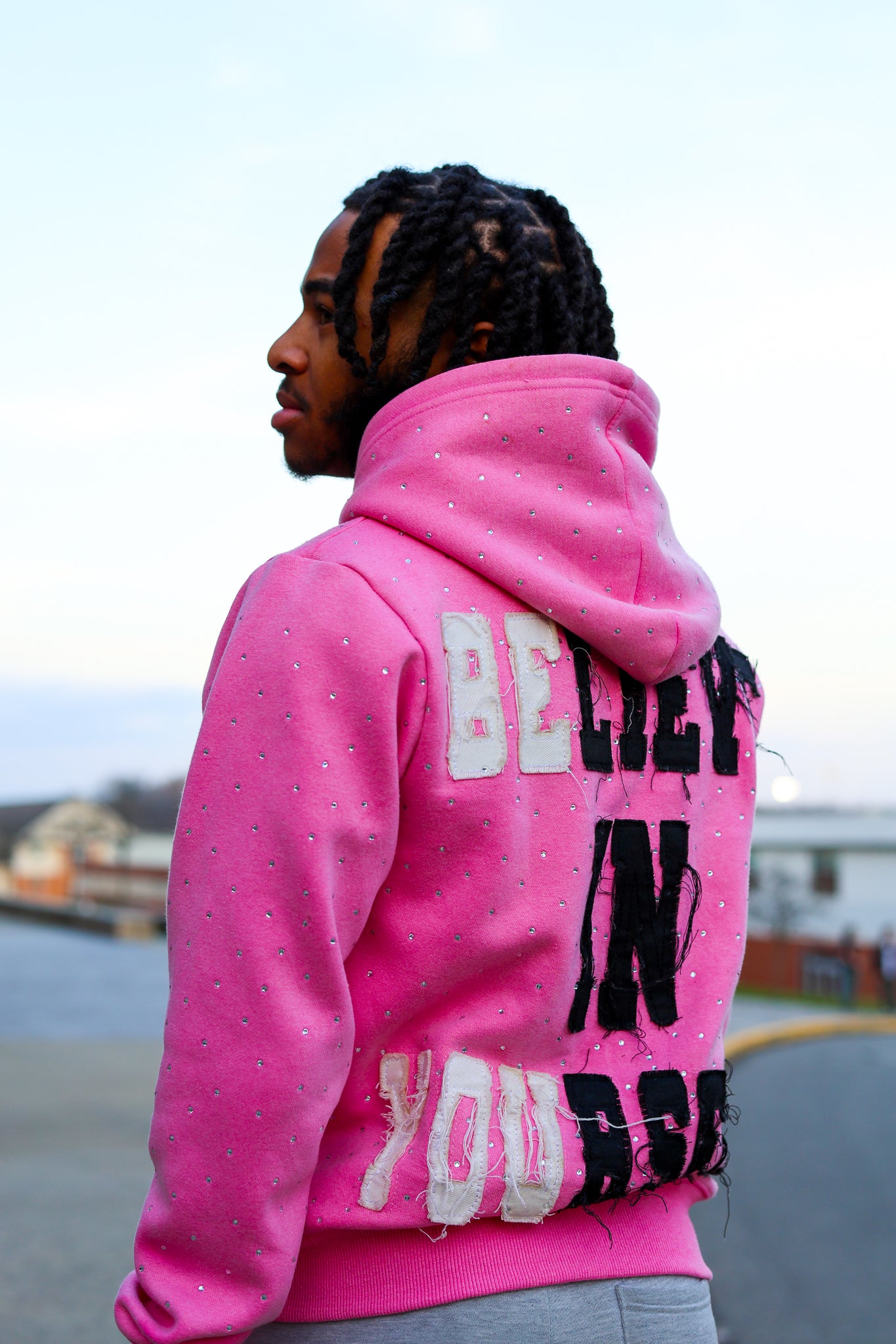 Pink Rhinestone Jacket