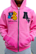 Pink Rhinestone Jacket