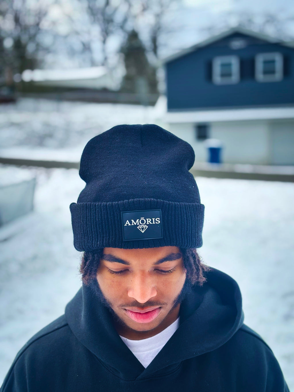 Black Cuff Beanie