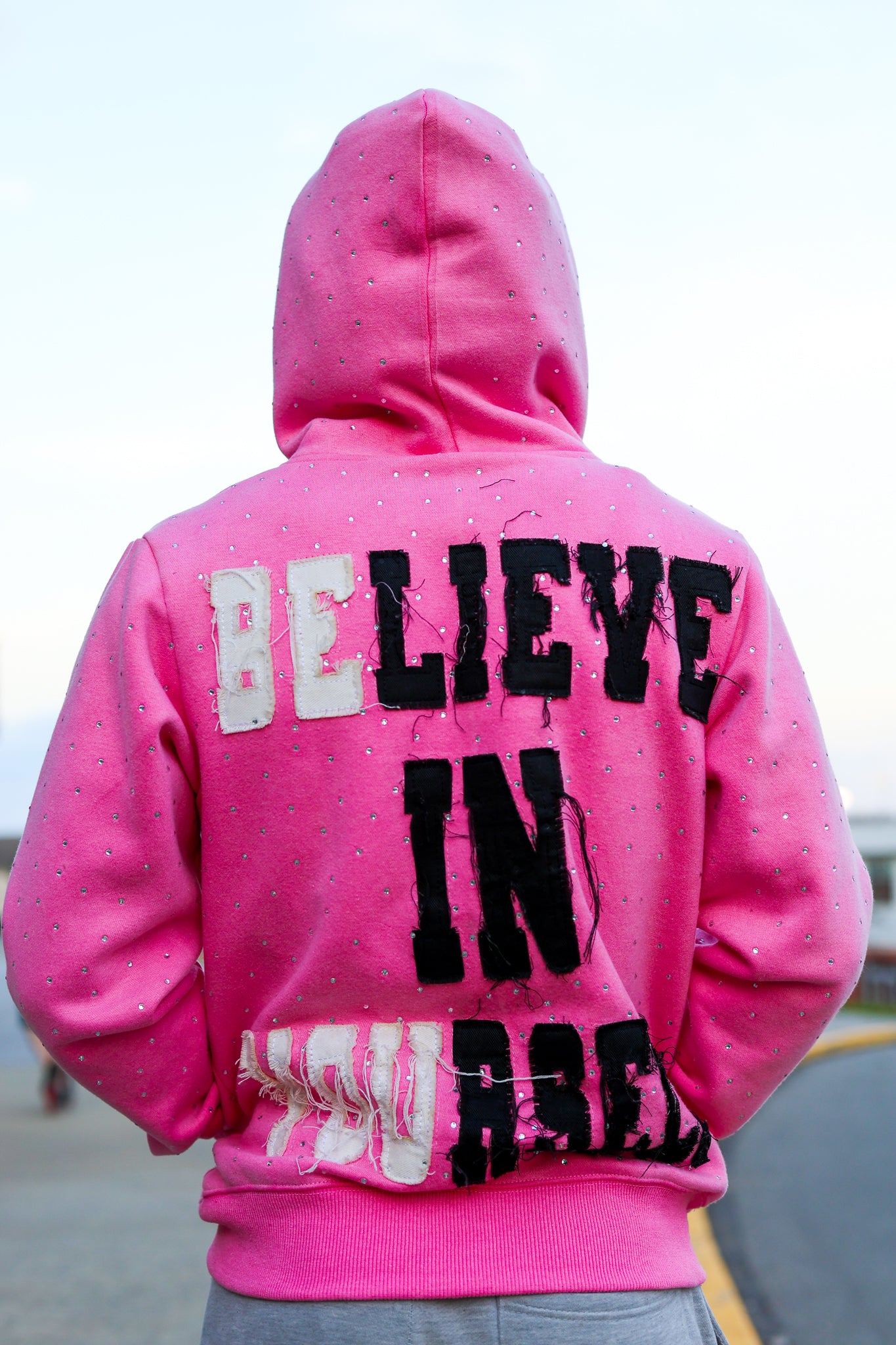 Pink Rhinestone Jacket